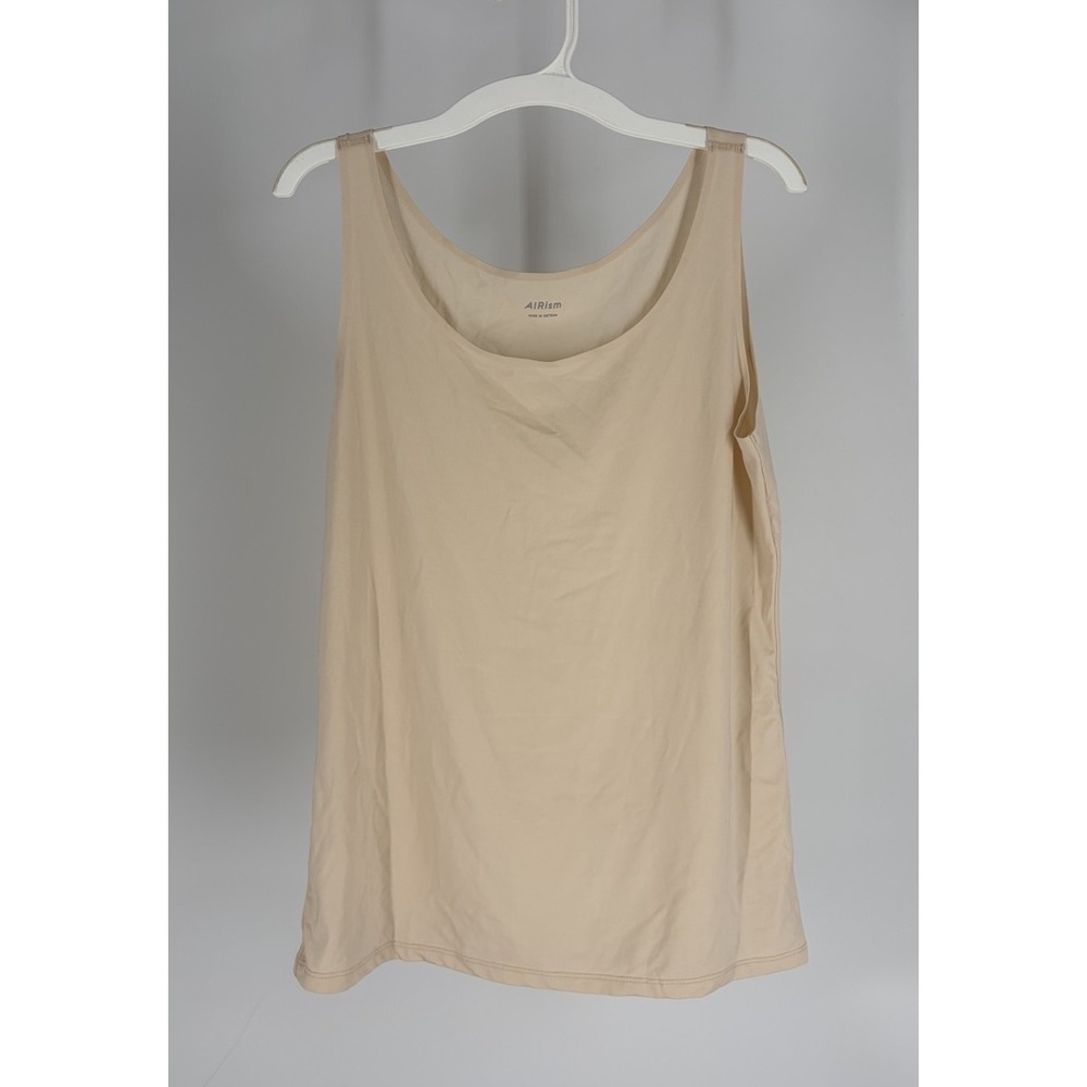UNIQLO AIRism Tank Top Women Sleeveless T-Shirt Breathable Quick-Dry Summer L